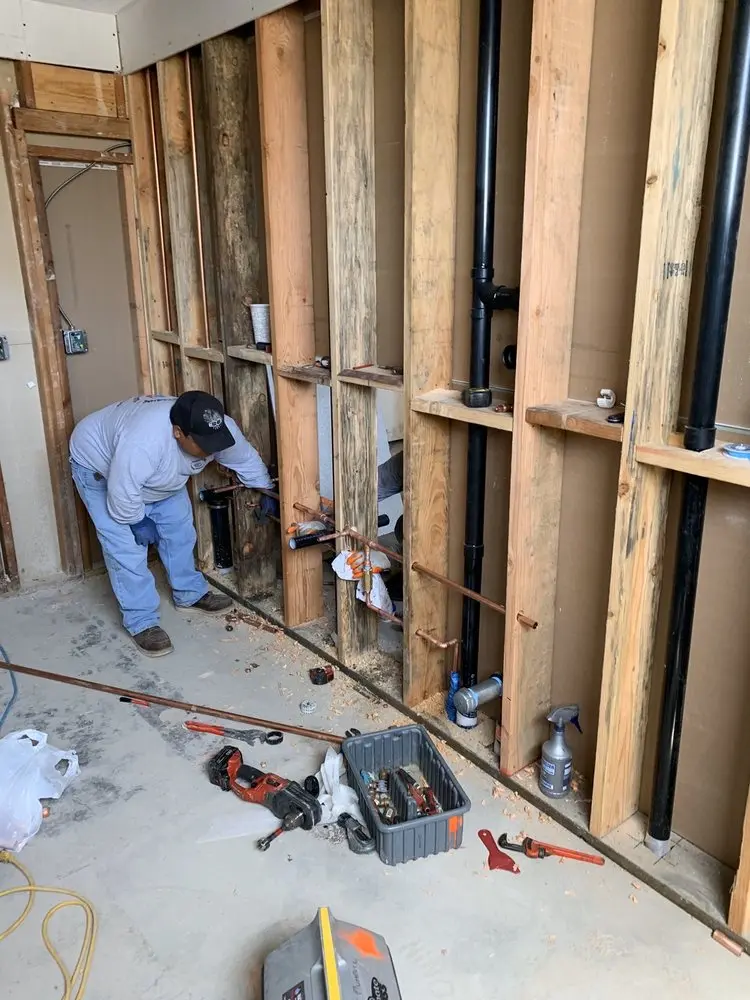 Commercial rough-in plumbing for Gas Line Repair in El Cerro Mission